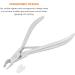 Aashta Nail Skin Pliers - Professional Nail Skin Remover & Shaver | Comfort Fit 10cm Long 5mm Jaw - Perfect for Home Use - Buy Online on GoSupps.com