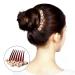 Honbay 2PCS Pearl Crystal Rhinestone Hair Side Combs - Floral Twist Hairpin Accessories for Women - Buy Online on GoSupps.com