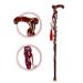 Foldable Cane Crutch Wooden Walking Walking for Balance Mobility Aid Traditional Style Walking Stick for Beautiful Scenery Bathing in Sunlight