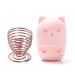 Makeup Sponge Holder, Beauty Sponge Holder + Makeup Blender Travel Case Beauty Sponge Blender Drying Stand & Storage Containers - Pink + Gold