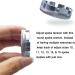 SINYUM 4 Pack Bike Spoke Tool - 6 in 1 Bicycle Spoke Wrench & Rim Correction Kit - Buy Online on GoSupps.com