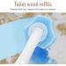 Kuuddker Disposable Toilet Cleaning System Disposable Toilet Flushable Refill Brush Flushable Refills - 60 Refills - Buy Online on GoSupps.com