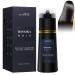 HASAIKA Shampoo for black hair black hair color natural shampoo for men and women long-lasting 200 ml black