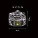 1 pc Rainbow Glass Crystal Acrylic Liquid Holder Dish Dappen Dish Glass Cup with Lid Bowl for Acrylic Powder Monomer Nail Tool HJ-NAPB019 (Square Shape) HJ-NAPB019-Square - Buy Online on GoSupps.com
