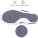 Mei MACLEOD Women's Wide Width Walking Shoes | Memory Foam Air Cushion Sneakers - Buy Online on GoSupps.com