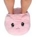 Footmuff cuddly foot warmer motif cat mouse slippers warm slippers 691 (pink mouse)