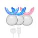 Teeth Whitening Light 32 LED Red & Blue Light Intelligent Teeth Whitening System LED Blue Lights Accelerator with USB Natural Teeth Whitening Effective Stain Removal(White)