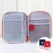 Mini First Aid Bag - Portable Medication Storage | Small Red & Blue Emergency Kit - Buy Online on GoSupps.com