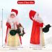 Xakay Electric Musical Santa Claus 18 - Walking, Singing, Lights & Music, Xmas Decor Doll for Kids - Funny Gift - Buy Online on GoSupps.com