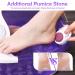 ECARBME Foot Spa Bath Massager with Heat, Bubbles, Vibration Massage, Jets, Tea Tree Oil Soak, Epsom Salt - Pedicure Spa with Infrared Light, 22 Rollers, Adjustable Temp - Violet - Buy Online on GoSupps.com