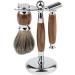 Backbayia Stainless Steel Shaving Brush Holder for Men - Professional Barber Hair Salon Accessory #2 - Buy Online on GoSupps.com