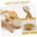 Hohopeti 1 Set Wooden Baby Hair Care Brush & Comb Kit - Baby Shower Gift - Buy Online on GoSupps.com