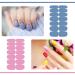 SILPECWEE Light Colour Nail Polish Strips for Women - 16 Sheets with Nail File | Self Adhesive Gel Nail Wraps Sticker and Accessories - Buy Online on GoSupps.com