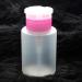 Gemini_mall 150ML Nail Vanish Polish Remover Acetone Pump Dispenser Bottle (Pink)