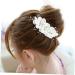Didiseaon Wedding Hair Accessories Hair Side Combs Rhinestones Hair Comb Bridal Hair Comb Bridal Hair Accessories Bridal Side Combs White Korean Bridesmaid Headgear - Buy Online on GoSupps.com