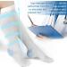 Buy Medical Compression Socks for Edema - Graded Support Open Toe Knee Cups Cotton XX-Large Anti-Thrombo - Buy Online on GoSupps.com