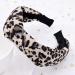 2 Pack Leopard Knot Hairbands - Women's Stylish Hair Accessories | Trendy Headbands for Every Occasion - Buy Online on GoSupps.com