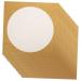 NUOBESTY 10 Sheets Rice Paper Watercolor Paper Bulk Rice Picture Paper Painting Paper Thicken Drawing Paper Golden 33X33CM