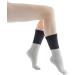 Yacht & Smith 12 Pair Womens Diabetic Socks - Thermal Gray with Black Top | Nephropathy Socks | Colored Diabetic Socks - Size 9-11 - Buy Online on GoSupps.com