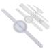 Medical Goniometer Finger Goniometer Portable Transparent Research 5 Pcs