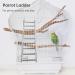 Gekmor 2 Pack Parrot Ladders - 9 Steps Stainless Steel Rustproof Non-Slip Perfect Bird Cage Accessories for Nymphensittich Cacadu & Love Birds - Buy Online on GoSupps.com