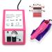 Fantexy Electric Nail Drill Machine 20000 RPM for Acrylic Nails Gel,Professional Nails Glazing Polisher Set, Gel Nails Glazing Nail Art Polisher Sets for Home Salon (Pink)