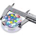 Colorful Round Pill Box - 3 Compartment Travel Organizer for Pills | Portable & Durable - Buy Online on GoSupps.com