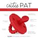 Ryan & Rose Cutie PAT Pacifier Teether (Slant  Red) - Buy Online on GoSupps.com