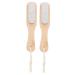Mipcase 2pi ces Brosse Exfoliante pour Pied Pied Kit Outils de P dicure pour Soins des Deux-