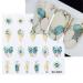 4 Sheets 5D Crystal Nail Stickers - Colorful Rhinestone Embossed Nail Art for Women & Girls | Geometric & Floral Designs - Buy Online on GoSupps.com