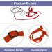 SZSJBK Bird Harness 6.2ft (S) - Adjustable Nylon Leash for Eastern Bluebonnet Parrot, Cockatoo, Parakeet, Doves - Anti-bite Design for Outdoor Training Activities - Buy Online on GoSupps.com