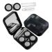 Iwowhero case 2 sentences colored contact lenses contact lens carrier storage of contact lenses contact lens container from lens container