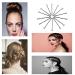 30 Metal Wave Shape Hair Clips - Stylish Hairpins & Accessories for Trendy Hairstyles - Buy Online on GoSupps.com