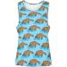 Australian Funny Platypus Women's Tank Top | Sleeveless Summer Sports Vest - X-Large - Buy Online on GoSupps.com