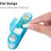 Pill Box 4 Times a Day Betife Weekly Organiser - Green | 7 Day Pill Dispenser with 4 Compartments for Medication, Vitamins & Supplements - Buy Online on GoSupps.com