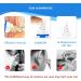 POWE Ear Wax Remover - Q Grips Earwax Remover Tool with 16 Soft Replacement Heads - Buy Online on GoSupps.com