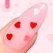 Buy Beetles Gel Polish 15ML - Clear Pink Top Coat with Heart Gift for Mom | Soak Off UV No Wipe Glitter Gel for Sparkling Nails - Buy Online on GoSupps.com