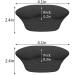 4 Pairs Black Heel Cushion Inserts & Grips - Self-Adhesive, Comfortable Shoe Pads for Women & Men - Buy Online on GoSupps.com