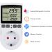 Buy CJBin 230V Temperature Controller Socket - Digital Thermostat with Timer & Probe for Greenhouse Terrarium Aquarium Heating & Cooling - Buy Online on GoSupps.com