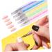 minkissy Nail Pen Household Tools Nail Accessories Polly Nail Set Nail Art Pen Nail Art Design Tools Set Dotting Pen Nail Pens Nail Nail Supply Embellishment Pen Abs Colorful 2 Sets - Buy Online on GoSupps.com
