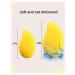 KZZM 6-Pack Mango Shaped Makeup Sponges Blender - Ideal for Liquid, Powder, and Cream Makeup - Buy Online on GoSupps.com