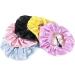 Minkissy Kids Satin Bonnet | Double Layered Sleep Cap Night Hat for Baby Children | Adjustable Elastic | Toddler Sleepwear Accessory in Purple - Buy Online on GoSupps.com