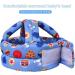 Baby Head Protector & Knee Pads Set for Crawling & Walking Safety | Age 6-36 Months | Blue Football Design | 4-Piece Set - Buy Online on GoSupps.com