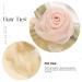 Brinie Pink Floral Hair Scrunchies - Pack of 2 | Elastic Hair Bands for Women and Girls - Buy Online on GoSupps.com