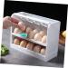 ABOOFAN Household Storage Container Holder Rack Organizer Egg Door for Tier Refrigerator Tray - Buy Online on GoSupps.com