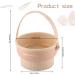 Makeup Brush Cleaning Bowl Foldable Makeup Brush Cleaner Bowl Portable Travel Beauty Brush Scrubber with Handle 3-in-1 Cosmetic Brush Cleaner for Cleaning Drying and Storing Sponge (Beige) - Buy Online on GoSupps.com