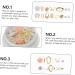 minkissy 4 Boxes 3D Nail Accessories Gems for Nails Nail Art Stickers Flower Nail Charms Charm Abs Rhinestone Zinc Alloy Acrylic - Buy Online on GoSupps.com