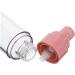 Kisangel 2pi ces Flacon Pompe Et Vaporisateur Transparent Sans Air Pour Cr me Cosm tique Format Voyage Rechargeable Pour Fond De Teint Shampoing - Buy Online on GoSupps.com