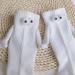 Magnetic Suction 3D Doll Couple Socks (2 Pairs, Black) - Fun & Unique Couple Socks - Buy Online on GoSupps.com