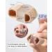 Golbylicc Bunion Toe Separators for Overlapping Toes Gel Toe Spacers Bunion Corrector (4PC) - Buy Online on GoSupps.com
